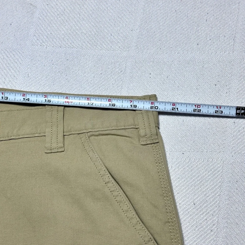 NEW Carhartt Rugged Flex Canvas Work Pants Mens 40x32 Relaxed Fit Tan BN2291-M
